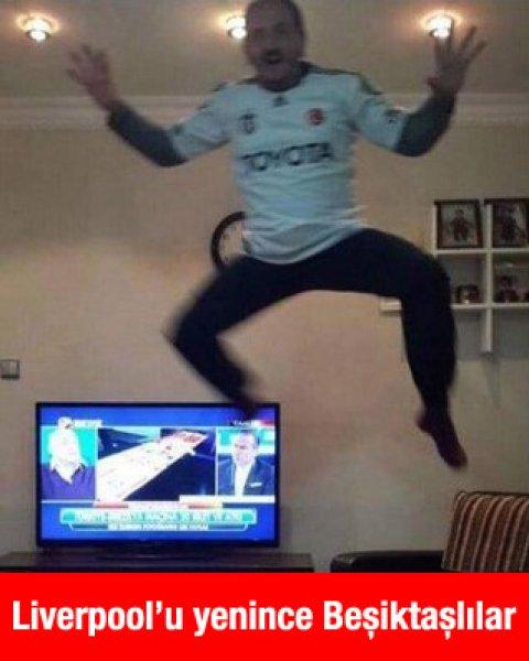 Beşiktaş-Liverpool maçı capsleri