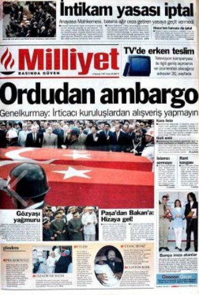 28 Şubat'ın utanç manşetleri