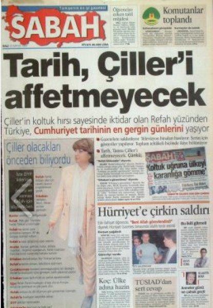 28 Şubat'ın utanç manşetleri