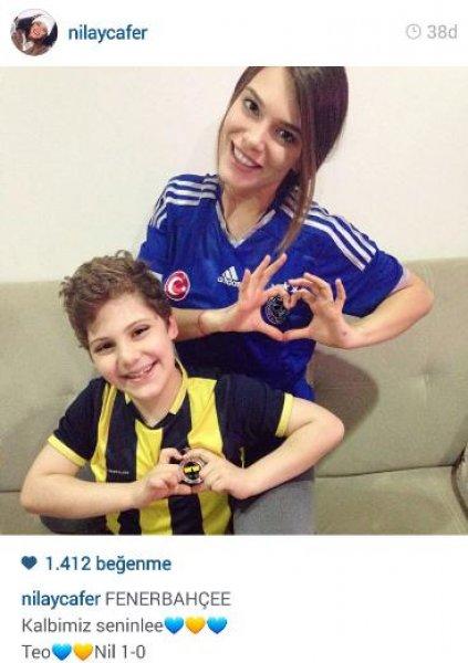 Ünlülerin objektifinden derbi heyecanı - Resim 10