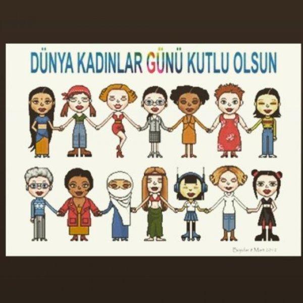 Ünlülerden 8 Mart dünya kadınlar günü Instagram mesajları