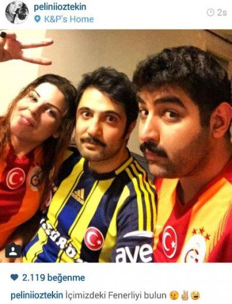 Ünlülerin objektifinden derbi heyecanı - Resim 4