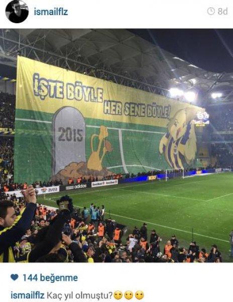 Ünlülerin objektifinden derbi heyecanı - Resim 19