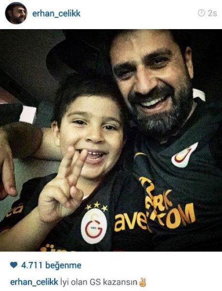 Ünlülerin objektifinden derbi heyecanı - Resim 15