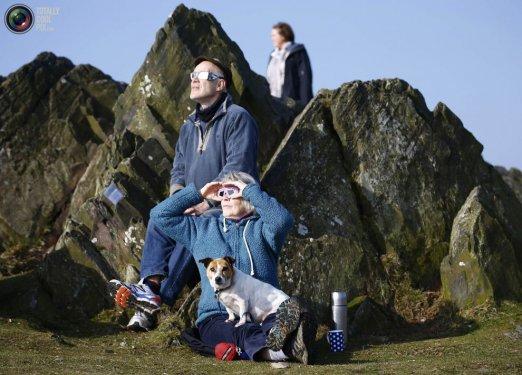 Dünyadan Güneş tutulması manzaraları