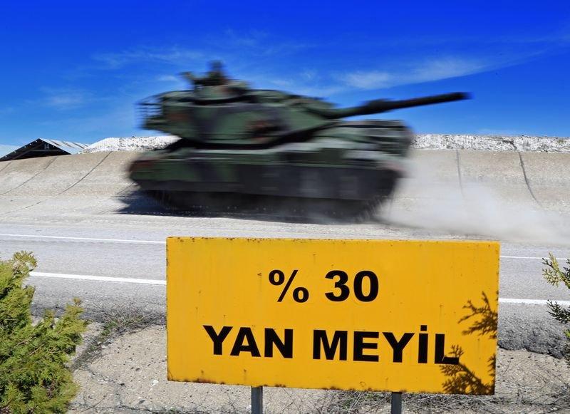TSK'nın engel tanımayan tankları