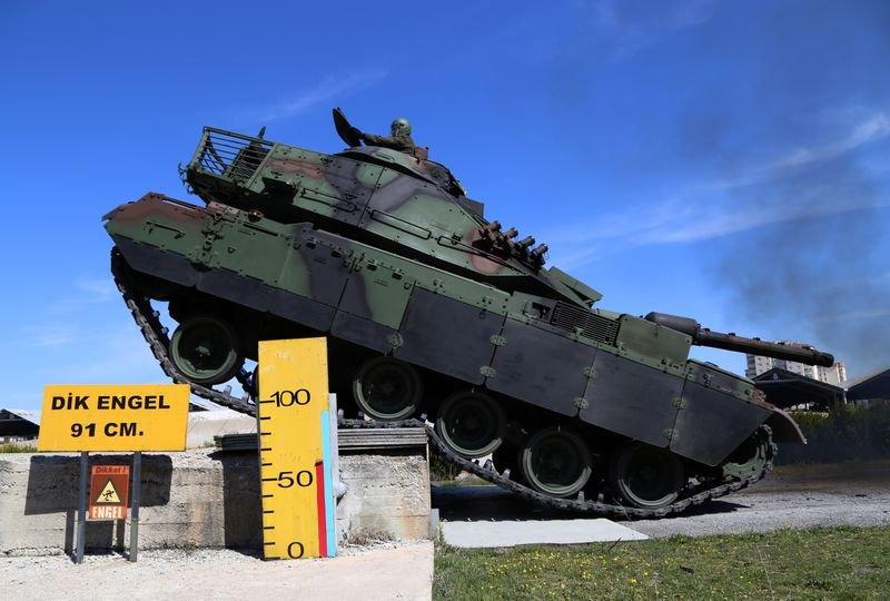 TSK'nın engel tanımayan tankları