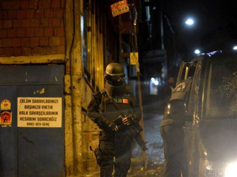 Okmeydanı'nda DHKP-C'ye şafak operasyonu