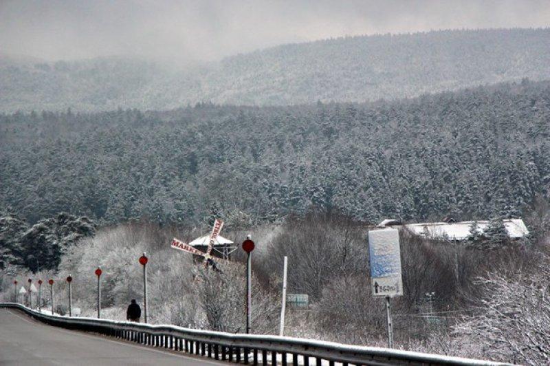 Bolu Dağı'nda kar ve sis alarmı