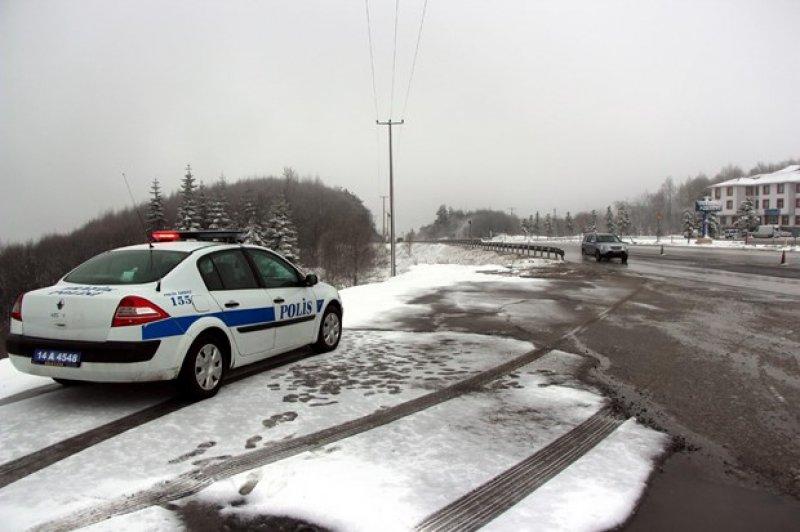 Bolu Dağı'nda kar ve sis alarmı