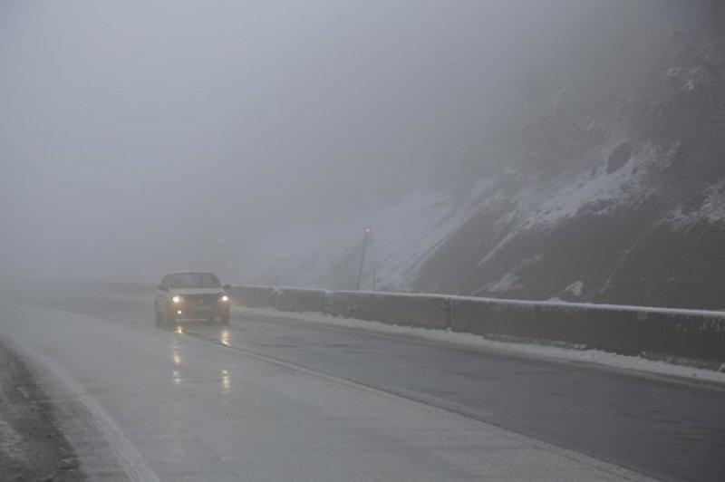 Bolu Dağı'nda kar ve sis alarmı