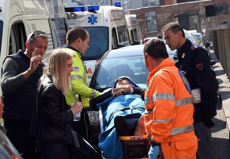 Milano Adliyesi'nde bir sanık hakim ve tanığı öldürdü