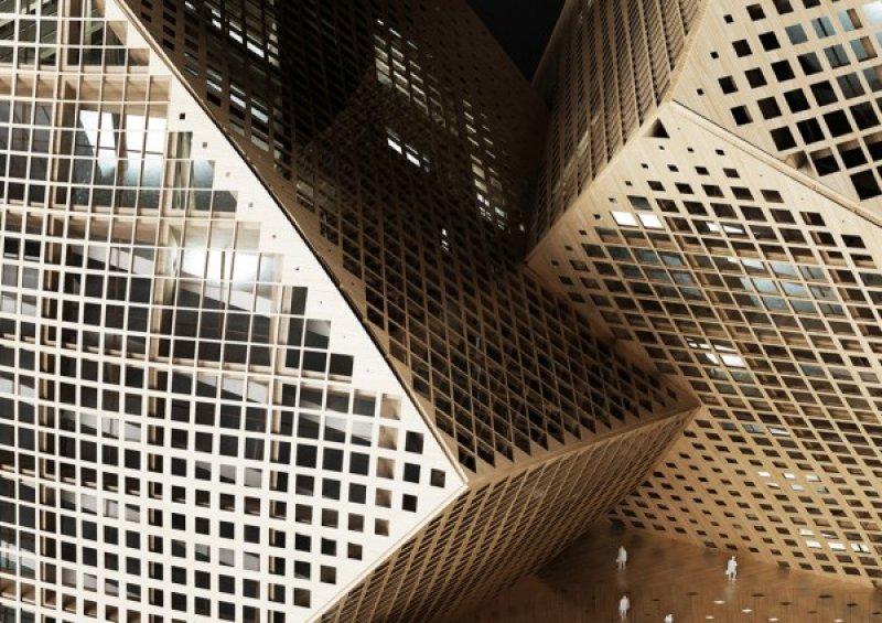 Çinli firmanın ilginç bina tasarımı