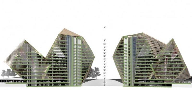 Çinli firmanın ilginç bina tasarımı