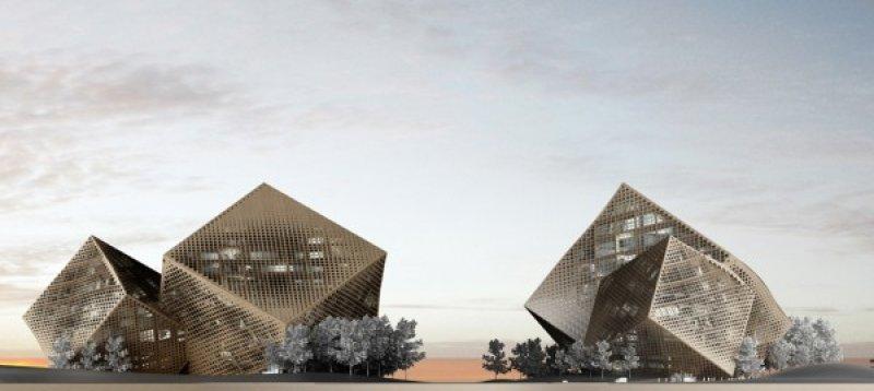 Çinli firmanın ilginç bina tasarımı