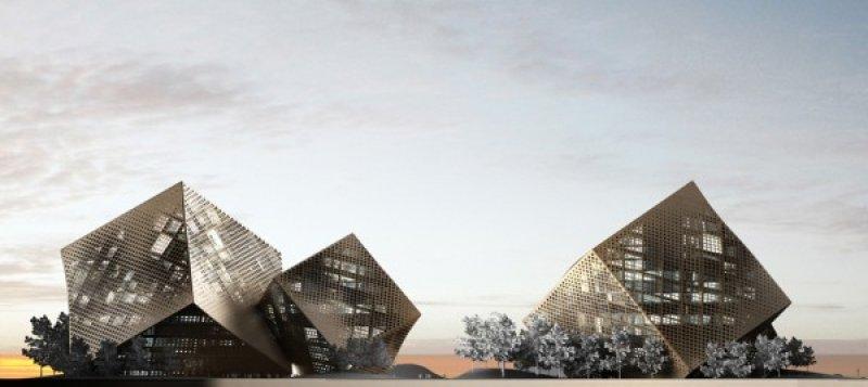 Çinli firmanın ilginç bina tasarımı
