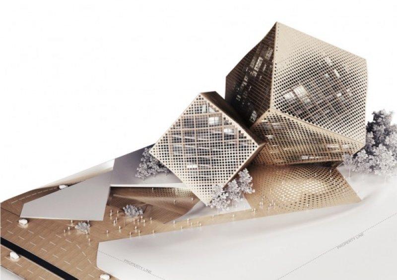 Çinli firmanın ilginç bina tasarımı