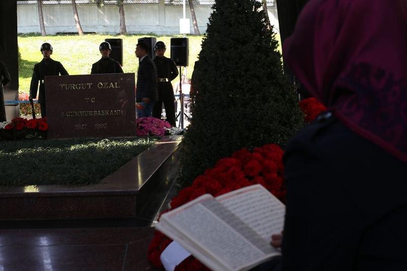 8.Cumhurbaşkanı Turgut Özal'ın 22'nci ölüm yıl dönümü