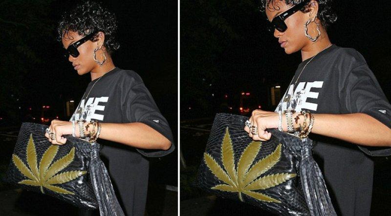 Rihanna'nın ilginç çantaları 