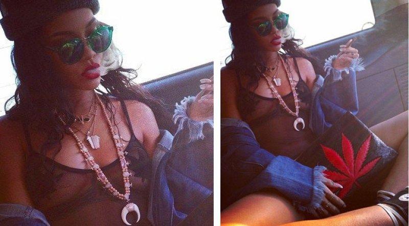 Rihanna'nın ilginç çantaları 