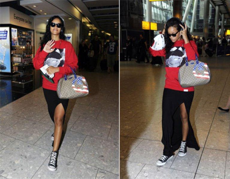 Rihanna'nın ilginç çantaları 