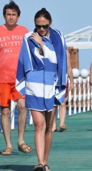 Sinem Öztürk deniz sezonunu açtı