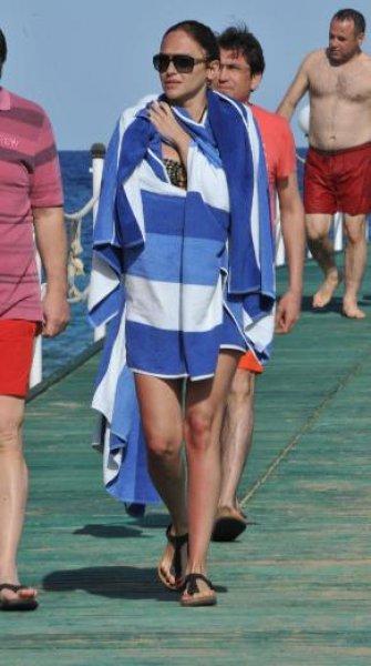 Sinem Öztürk deniz sezonunu açtı