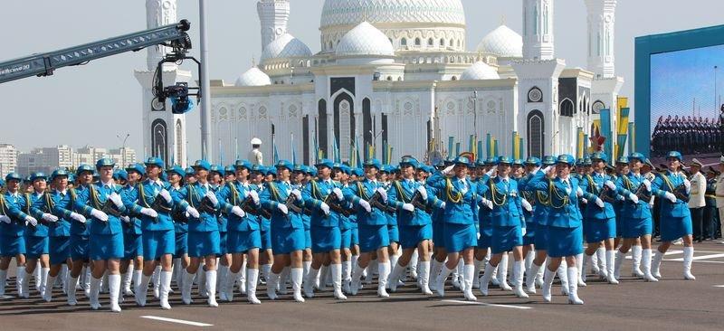 Kazakistan’da Büyük Zafer’in 70. yılı kutlanıyor
