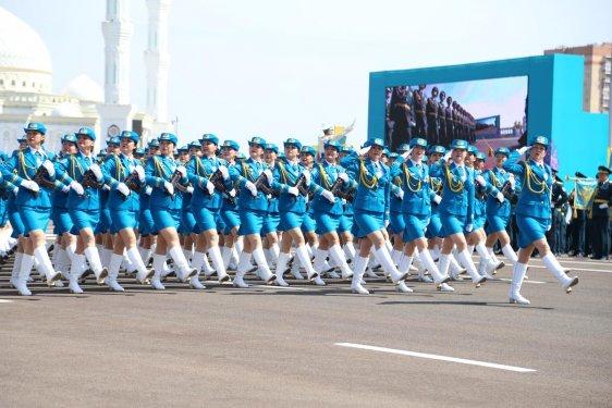 Kazakistan’da Büyük Zafer’in 70. yılı kutlanıyor