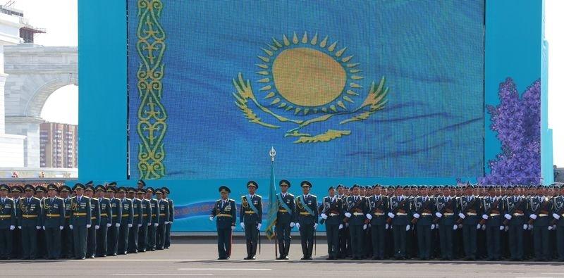 Kazakistan’da Büyük Zafer’in 70. yılı kutlanıyor