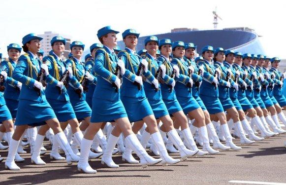 Kazakistan’da Büyük Zafer’in 70. yılı kutlanıyor