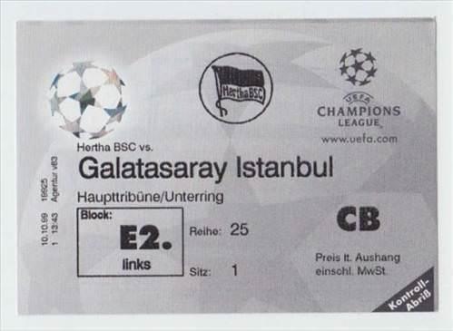 Nostaljik maç biletleri