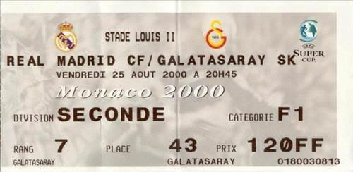 Nostaljik maç biletleri