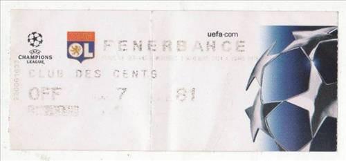 Nostaljik maç biletleri