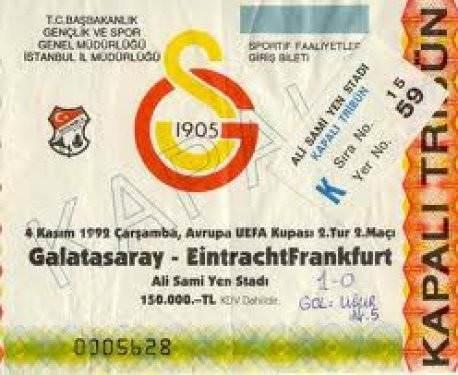 Nostaljik maç biletleri