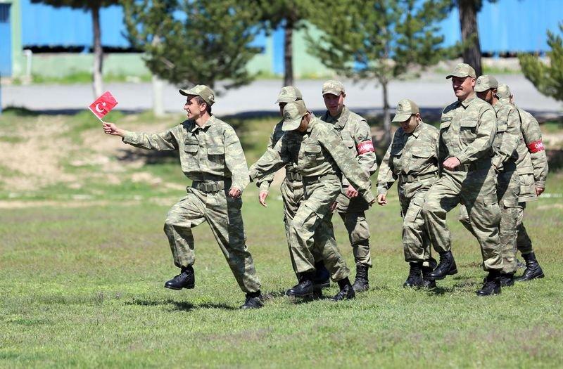 Ankara'da 96 engelli genç temsili asker oldu
