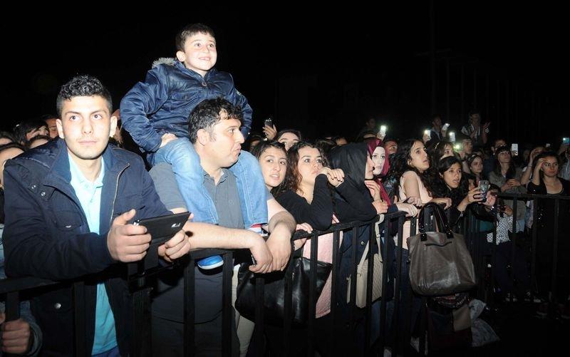 Gülşen Gaziantep'te konser verdi