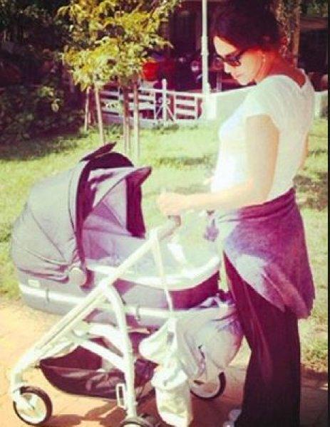 Hande Ataizi 9 aylık oğlunu diyete soktu