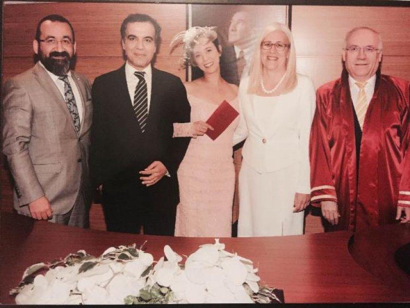 Pelinsu Pir ve Levent Tülek evlendi