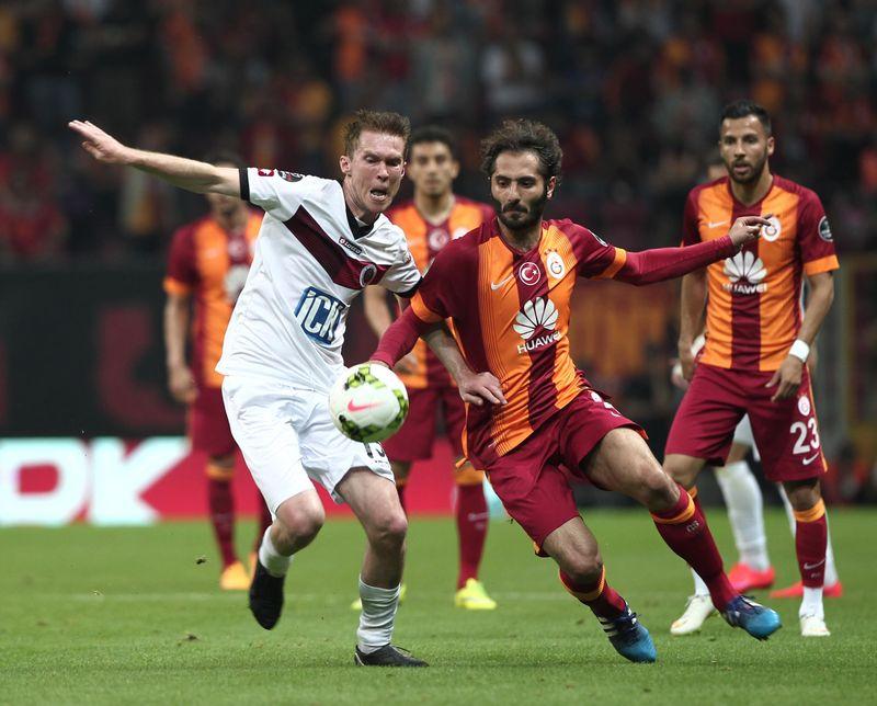 Galatasaray-Gençlerbirliği maçından kareler