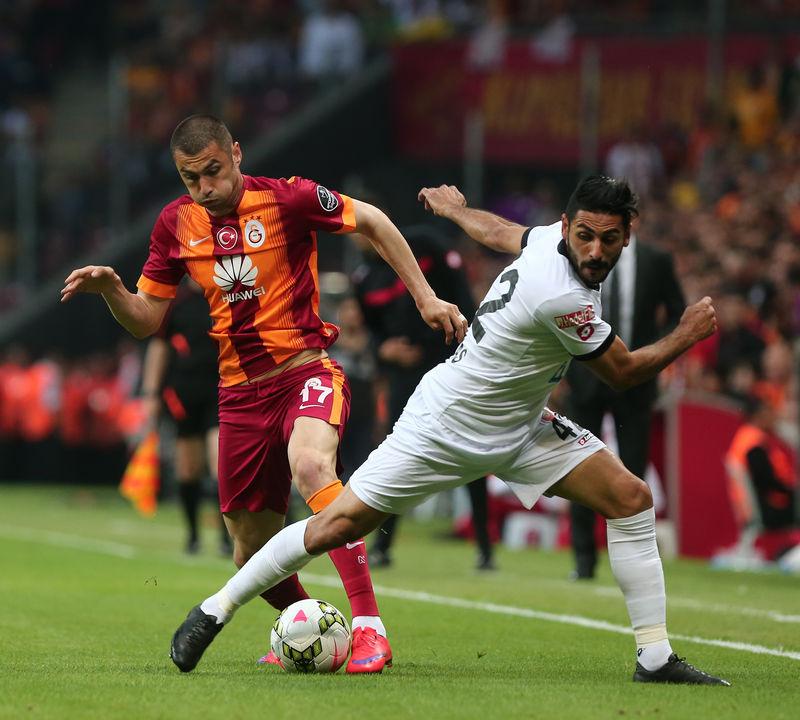 Galatasaray-Gençlerbirliği maçından kareler