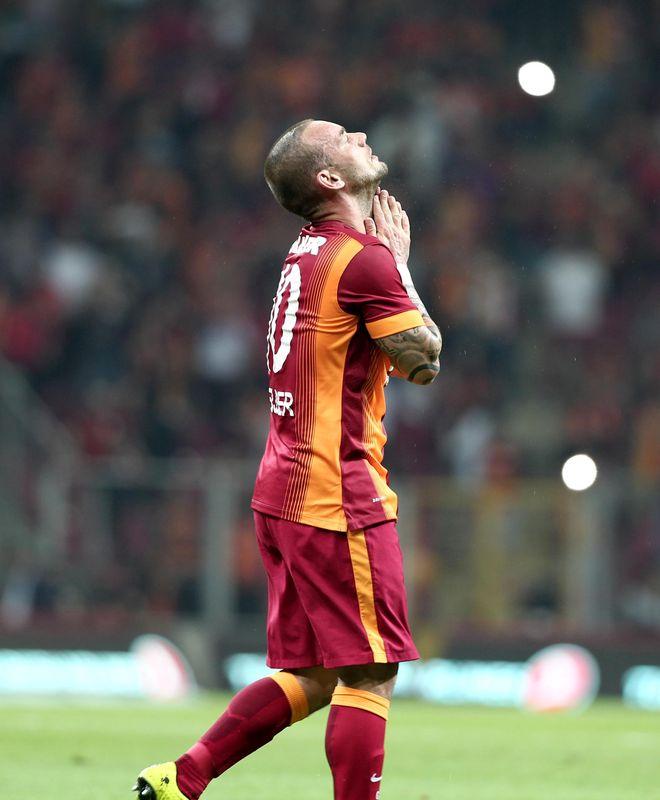 Galatasaray-Gençlerbirliği maçından kareler