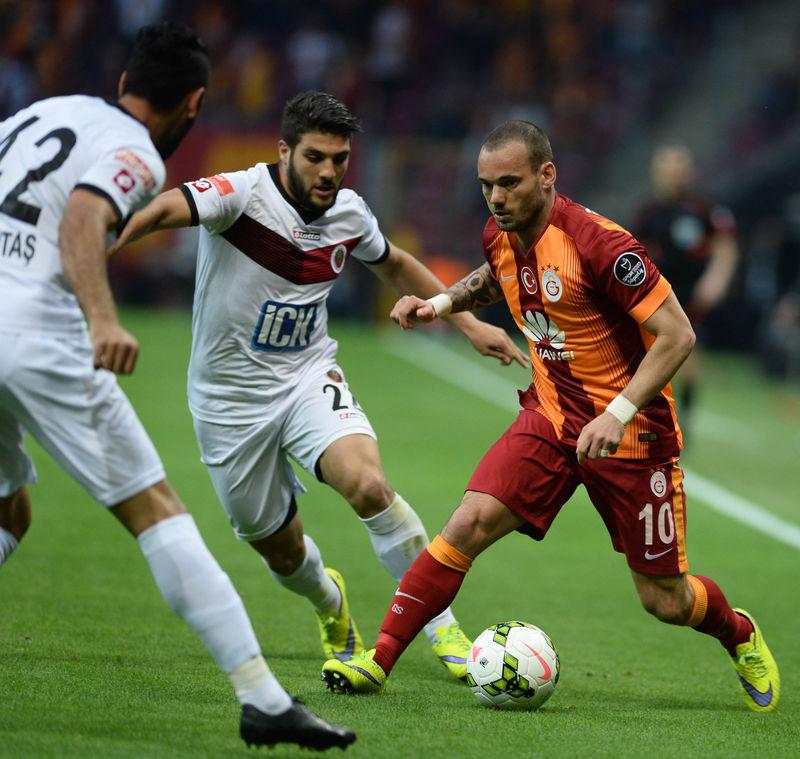 Galatasaray-Gençlerbirliği maçından kareler