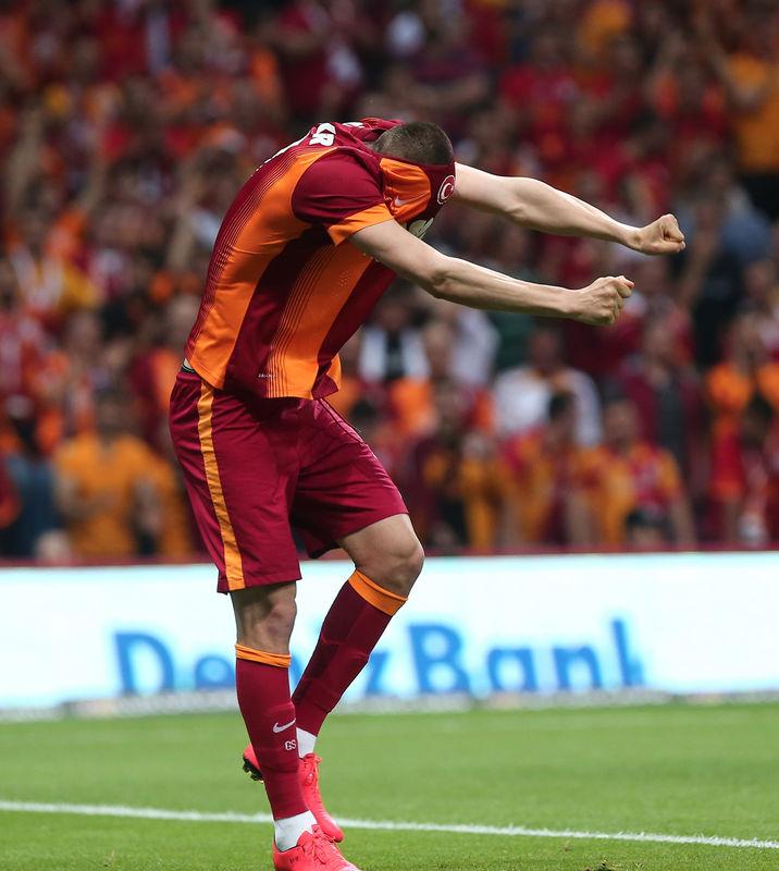 Galatasaray-Gençlerbirliği maçından kareler