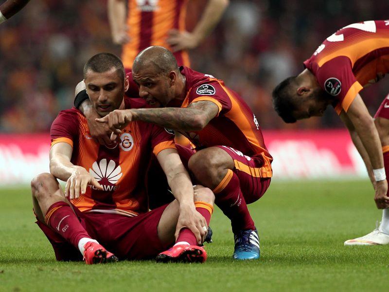 Galatasaray-Gençlerbirliği maçından kareler