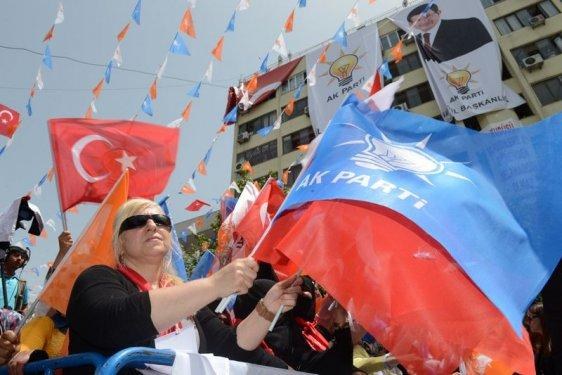 Davutoğlu'nun Siirt mitinginden kareler - Resim 16