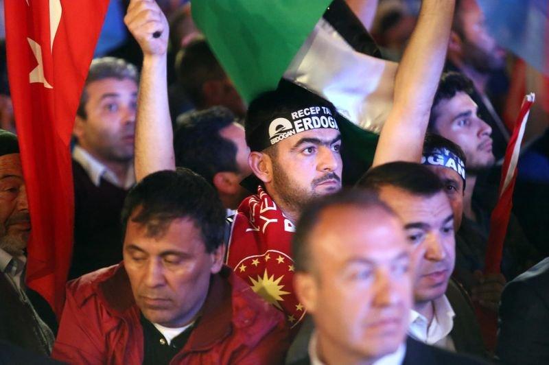 AK Parti Genel Merkezi'nden görüntüler