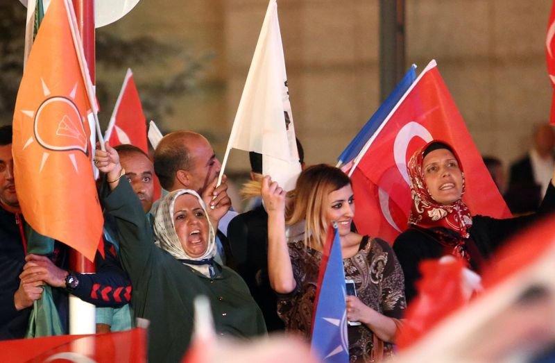 AK Parti Genel Merkezi'nden görüntüler