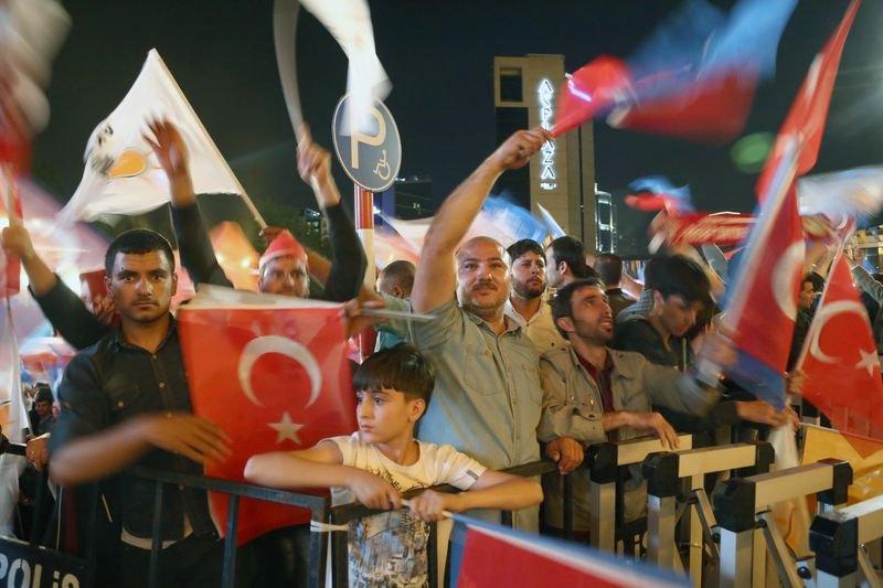 AK Parti Genel Merkezi'nden görüntüler