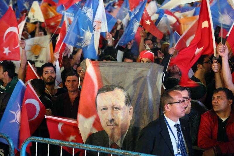 AK Parti Genel Merkezi'nden görüntüler